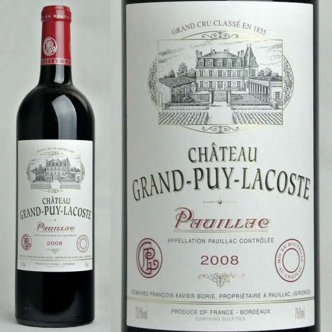 第5級】シャトー・グラン・ピュイ・ラコスト Château Grand Puy