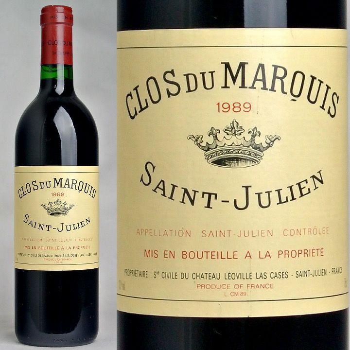 1989年ワイン | CLOS DU MARQUIS（クロ・デュ・マルキ
