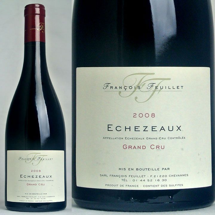 GRANDS ÉCHEZAUX 2008 750ml 空き瓶