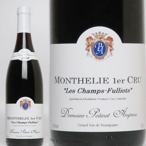 ポチネ・アンポー モンテリー・ルージュ 1er レ・シャン・フリオ 2008 | ワイングロッサリー