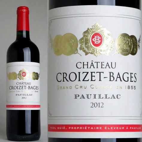 シャトー・クロワゼ・バージュ 赤 Chateau Croizet おしく Bages