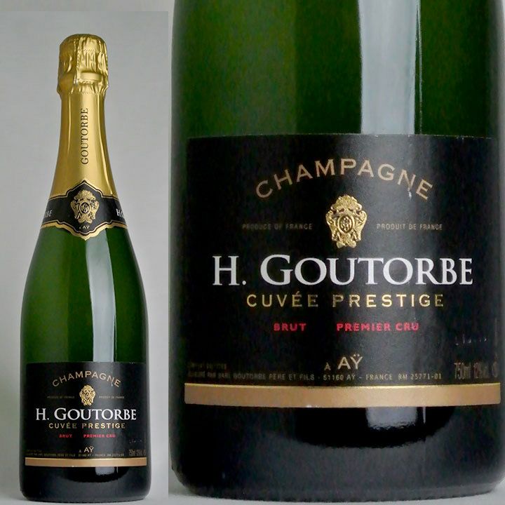 新品　H.GOUTORBE CUVEE PRESTIGE 1本　箱入り 新品 H.GOUTORBE CUVEE PRESTIGE 1本 箱入りの通販 by t.t's