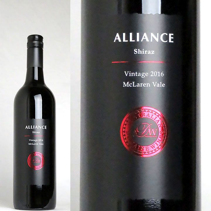 オーストラリアン・ドメーヌ・ワインズ アライアンス・シラーズ 2016
