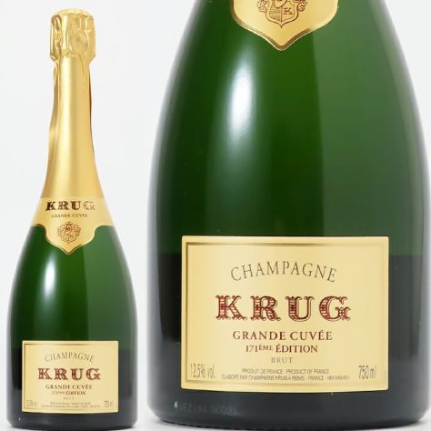 2種セット】正規品750ml うすく Krug 170&171クリュッグ （ドンペリ）