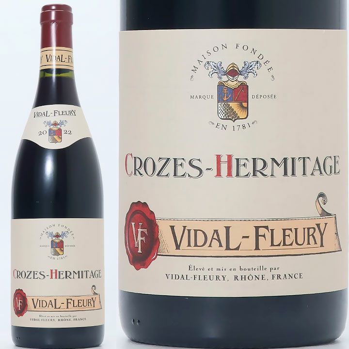 ヴィダル・フルーリー クローズ・エルミタージュ ルージュ 2022